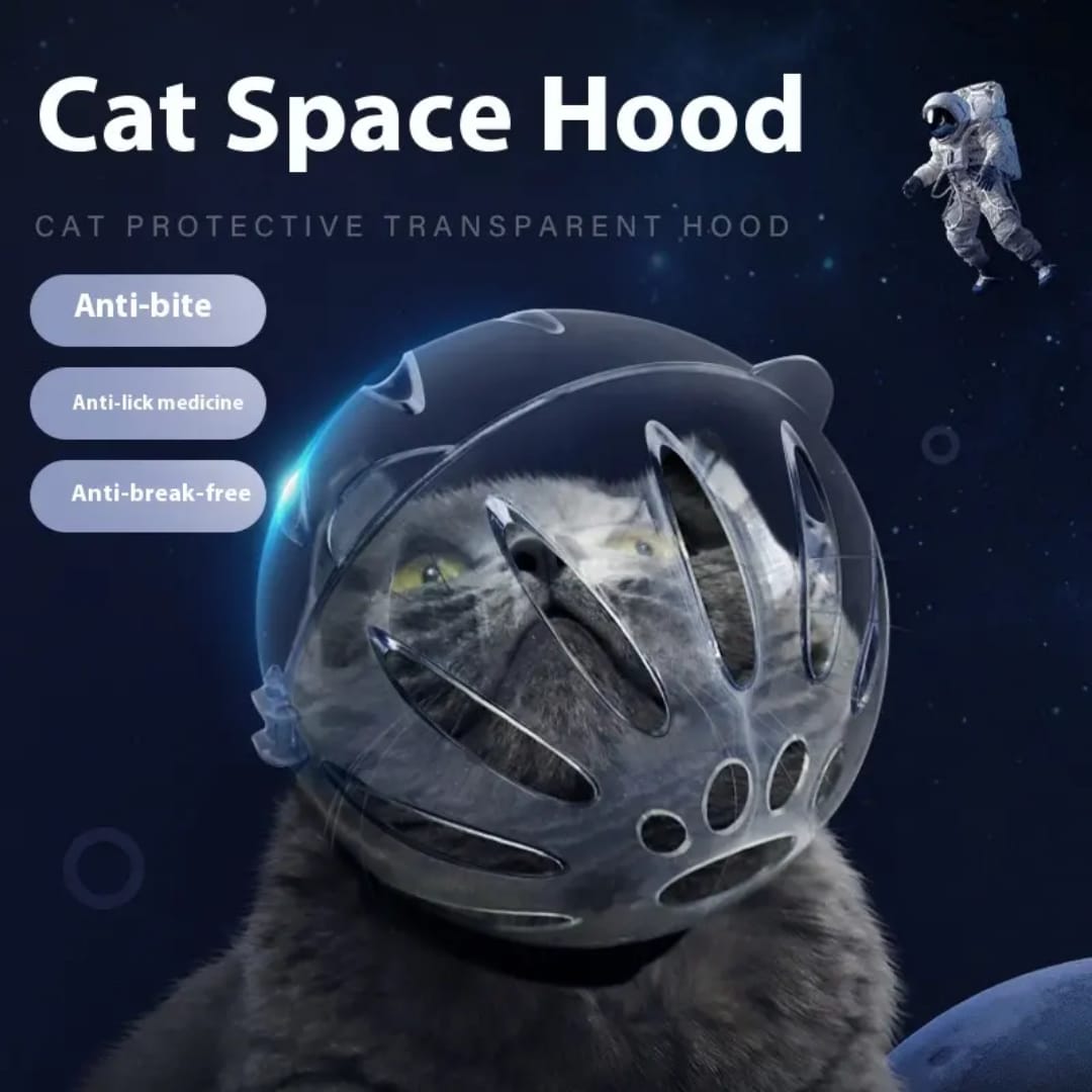 Cat Space Hood – Anti Bite
