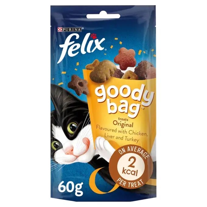 FELIX Goody Bag – Original Mix Cat Treats – 60 Gram