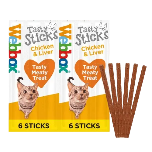 Webbox Tasty Sticks Cat Treats