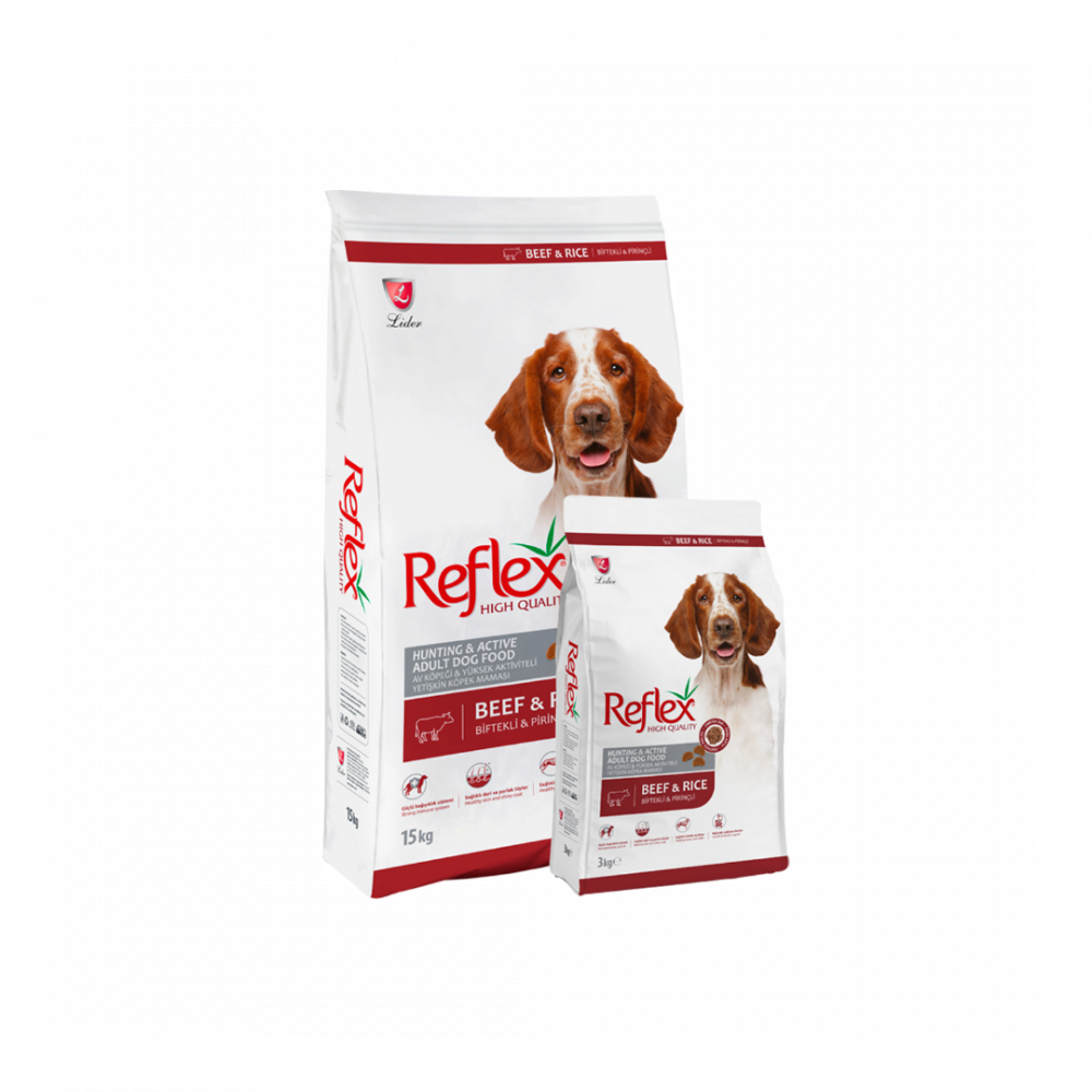 Reflex | High Energy Adult Dog Food with Beef & Rice