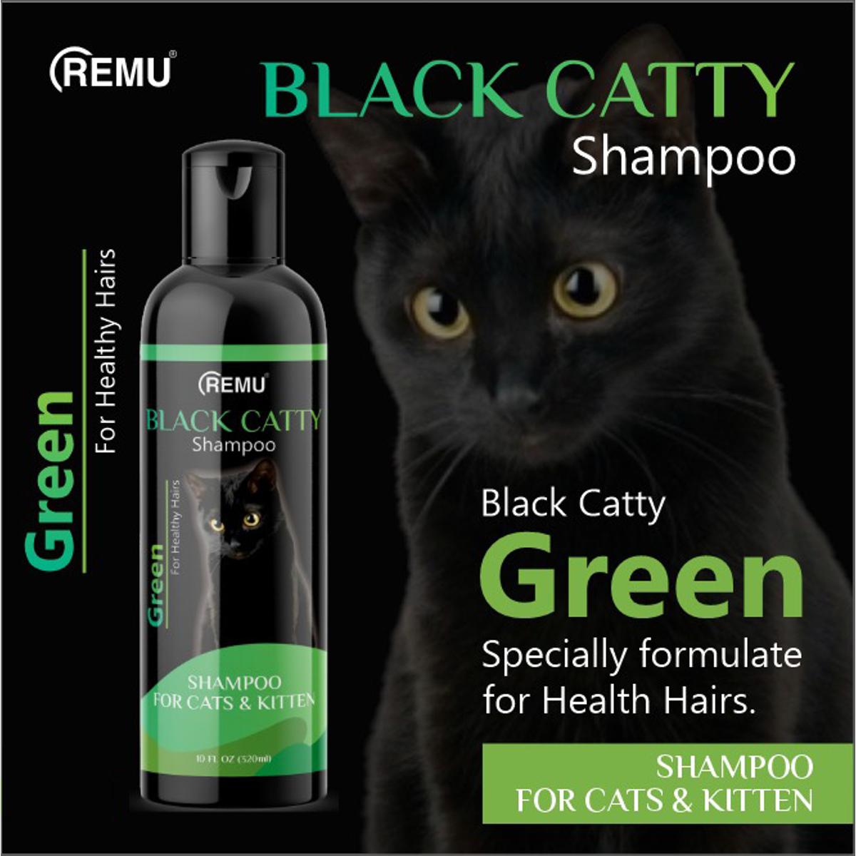 Remu Black Catty Shampoo-400ml