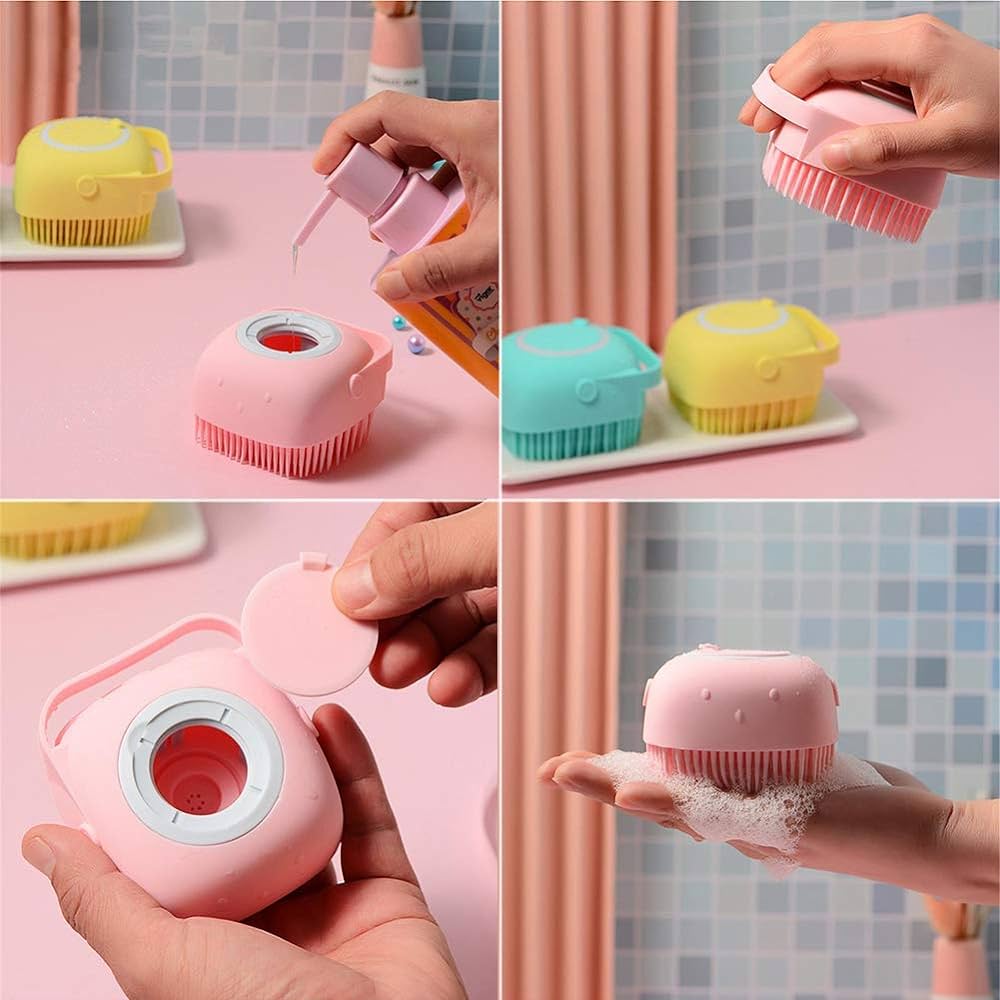 SILICON BATHING BRUSH