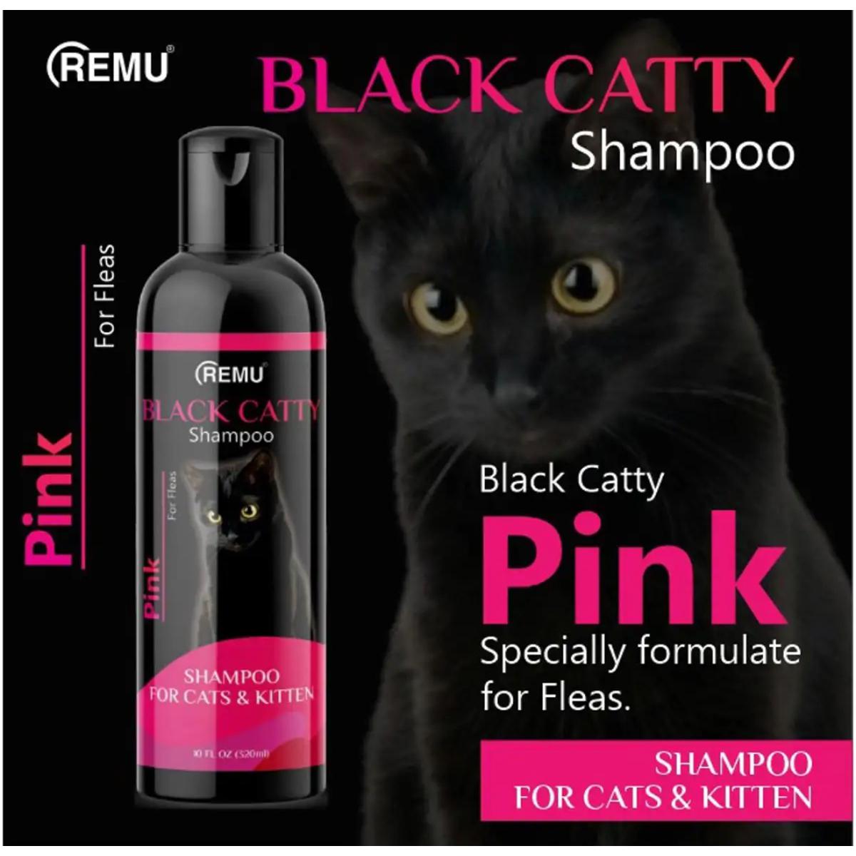 Remu Black Catty Shampoo-400ml