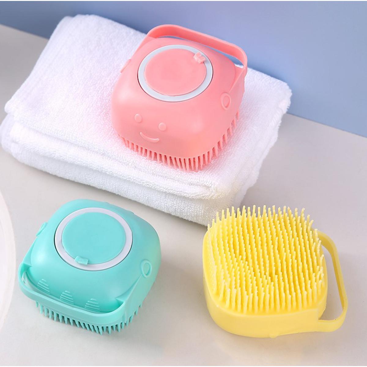 SILICON BATHING BRUSH