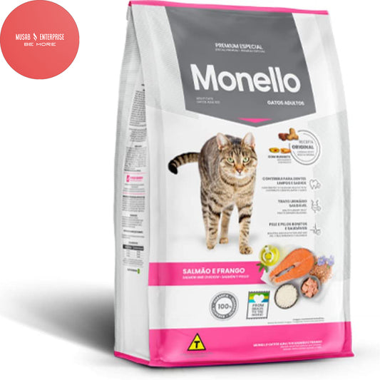 Monello Adult Cat Food – Salmon & Chicken