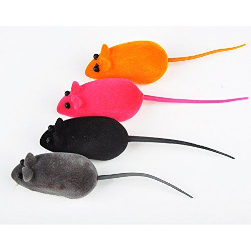 4pc Mouse Chew Cat Toy