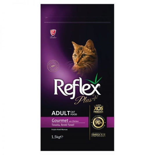 Reflex Plus Gourmet With Chicken Cat Food