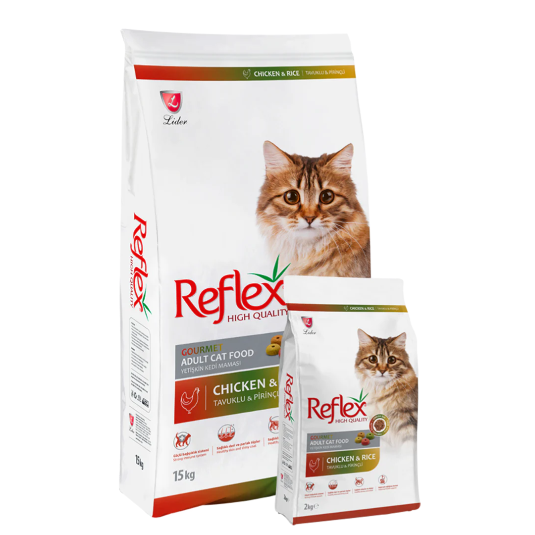 Reflex Multi Colour Adult Cat Food with Chicken