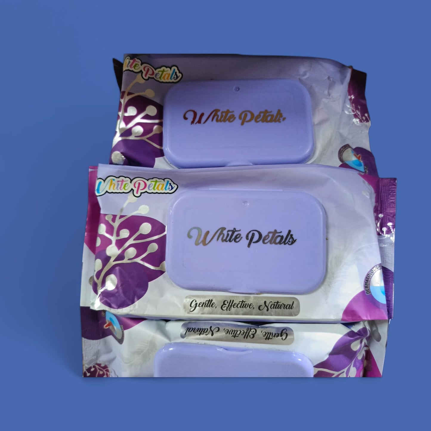 Premium Pet Wipes White petal 60 Wipes