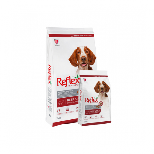 Reflex | High Energy Adult Dog Food with Beef & Rice
