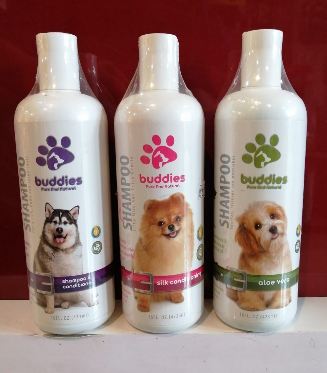 BUDDIES DOG SHAMPOO 475ML