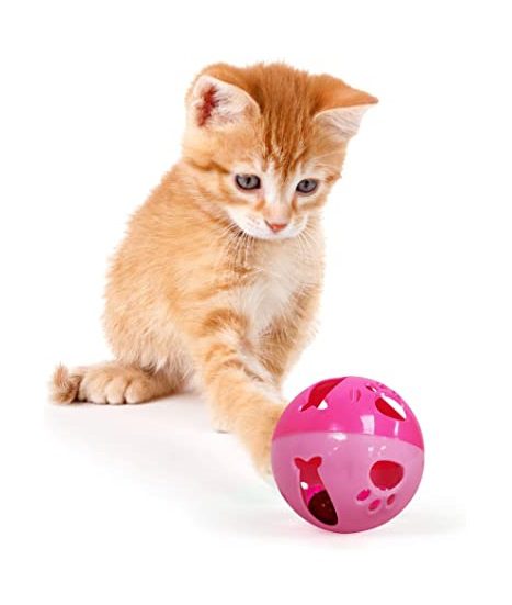 Pets First Large Size Cat Ball with Bell Toy