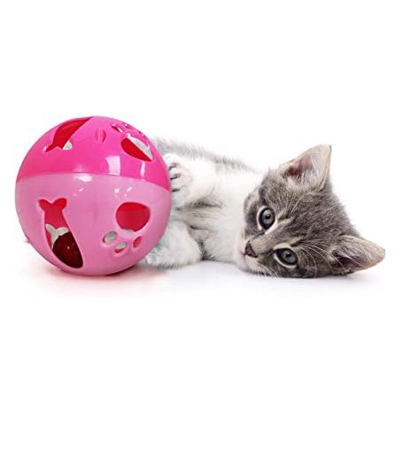 Pets First Large Size Cat Ball with Bell Toy