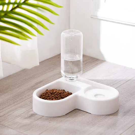 Pet Food and Water Dispenser Set