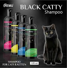 Remu Black Catty Shampoo-400ml