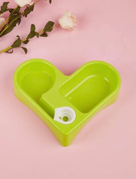 Heart Shaped Pet Bowl