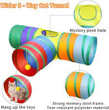 3 Way Cat Tunnel Toy