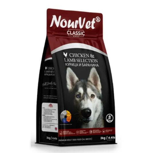Nourvet Dog Food Chicken and Lamb 2kg