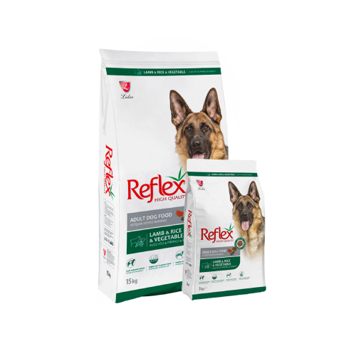 Reflex Adult Dog Food Lamb, Rice & Vegetables 15kg