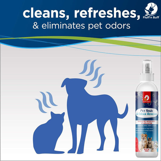 Fluff n Buff Pet Stain And Odour Remover- 300ml